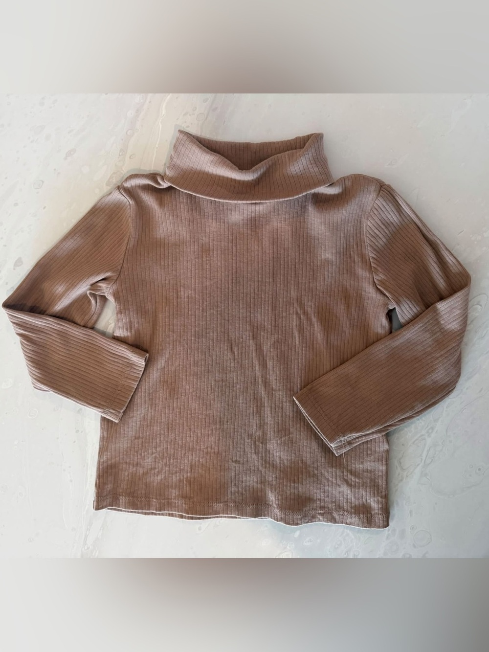 H&M 2-4T Ribbed Turtleneck Long-Sleeve shirt